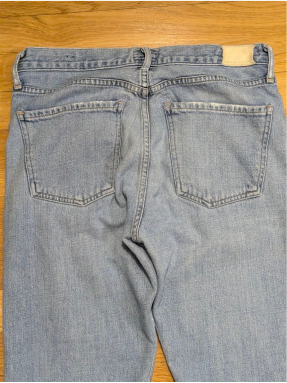 Citizens of Humanity Liya Jeans Blue Straight Leg Size 27 - Picture 7 of 14